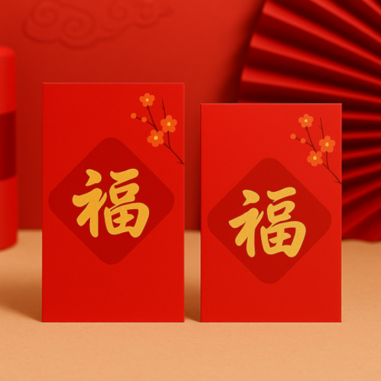 Picture of Tall Red Packets